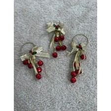 Set 3 Campane Jingle Rosse