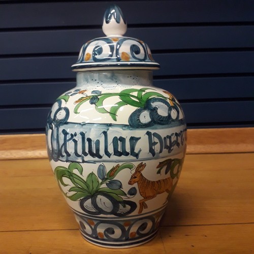 Vaso farmacia dipinto - farmacia, a