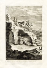 Stampa antica-NASCITA DI GESÙ