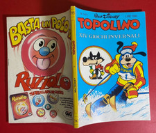 TOPOLINO n.1471 (5-2-1984) Walt Disney Fumetto + 4 CARTELLE TOMBOLA DI NATALE