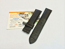 Cinturnino pelle nera stampa cocco Raymond Weil 7789 o 7792