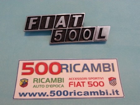 Fiat 500 scritta - 500, l