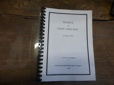 Work At Vassy-Sous-Pisy 1773 -