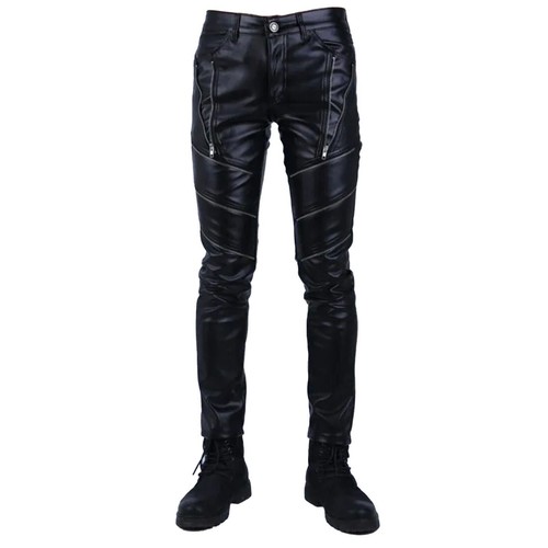 Pantaloni vera pelle - in,