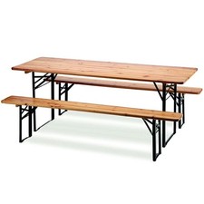 Tavolo + 2 panche Pieghevoli