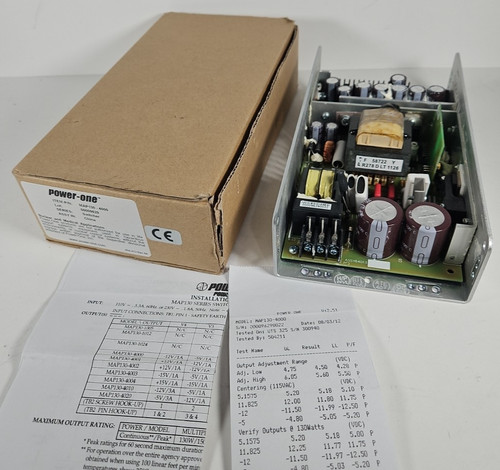 Nuovo alimentatore power one - nuovo, power-one