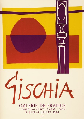 Léon gischia affiche - léon,