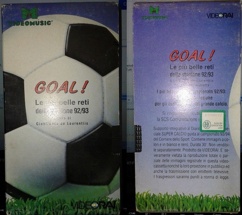 Vhs goal piu belle - le,
