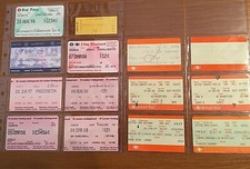 Lotto 14 Biglietti Trasporti di Londra