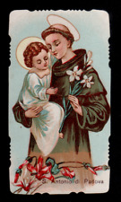 B4 ANTICO santino  Holy Card
