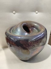 VASO CERAMICA A LUSTRO