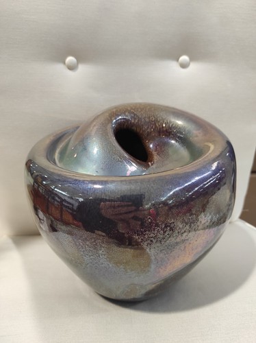 Vaso ceramica lustro - vaso,