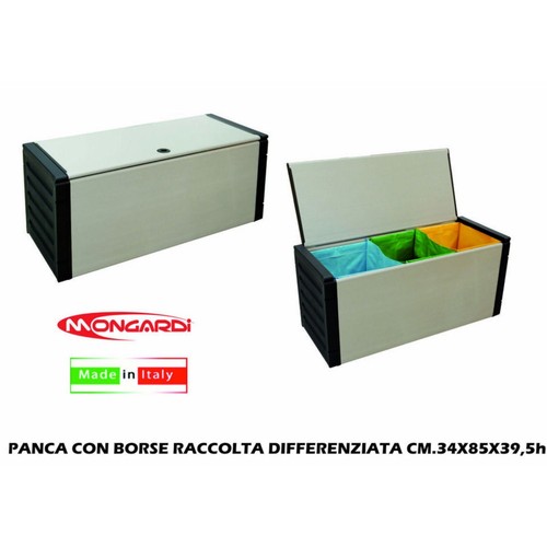 Panca con borse - con,