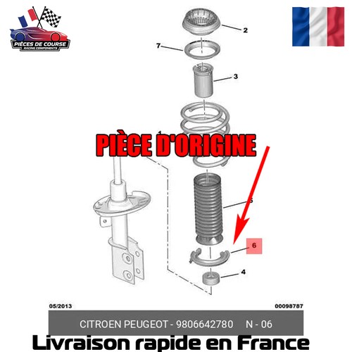 Rondelle coupelle suspension - coupelle,