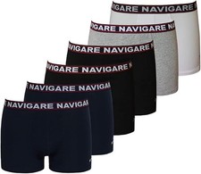 Pack 6 Paia Boxer NAVIGARE Cotone Elasticizzato Assortito Art.322