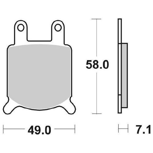 Pastiglie freno sbs - freno, per