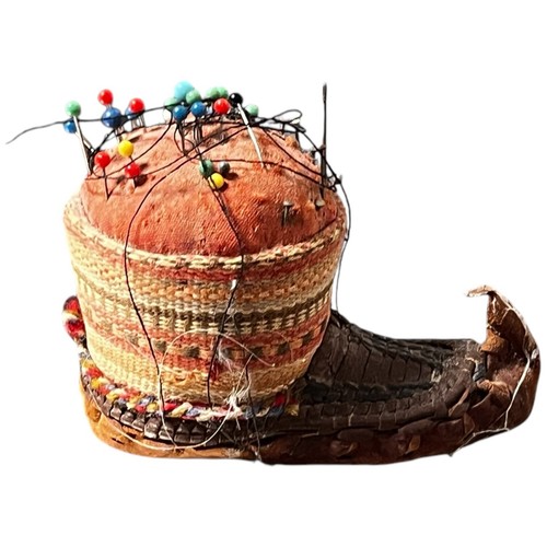 Mocassino vintage pincushion - mocassino,