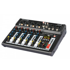 Italian Stage 2MiX6PRO "6 Canali Stereo Mixer con Effetto FX ,DSP,MP3,BTh. "1pz