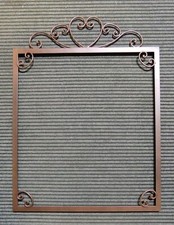 CORNICE Specchio FERRO BATTUTO