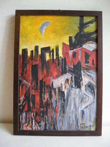 Citta giallo nero - citta, su