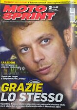 Motosprint n. 45/2015 (10-16 novembre): Grazie lo stesso 