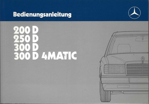 Mercedes classe w124 diesel - e,