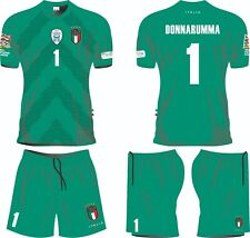 Completo ITALIA Portiere Calcio Nome Numero Con La Personalizzazione No Reso