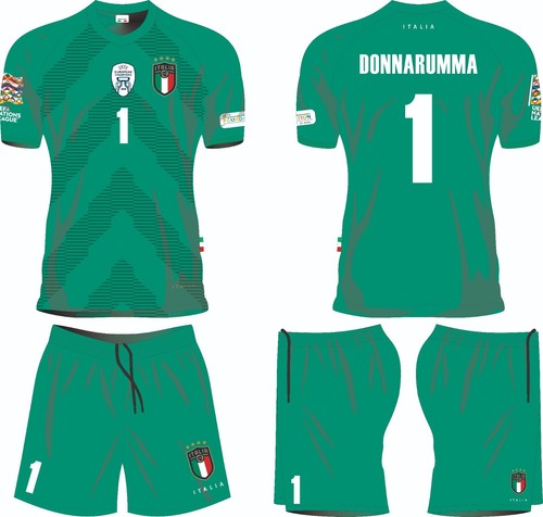 Completo italia portiere - completo,