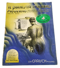 Il Pianista Italiano Moderno Volume Primo 10 Brani Spartiti Pianoforte Piano