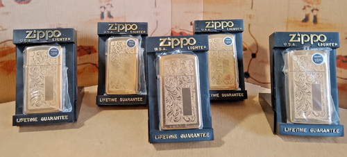 Zippo raro slim venetian brass - raro,