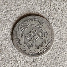 U.S.A. ONE DIME 1914 D -