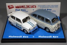 Brumm S01/03 Abarth 850 TC + Fiat 600 Multipla Fluimucil promotional limited