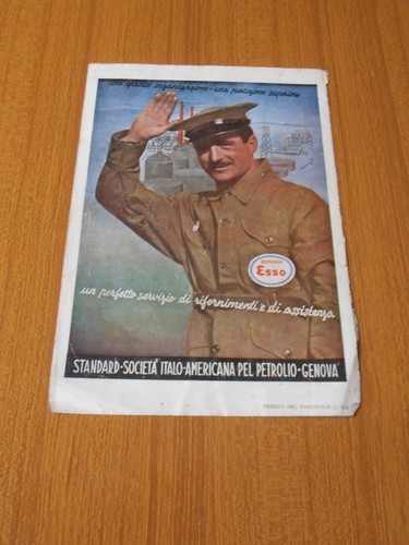 Esso petrolio distributore - petrolio,