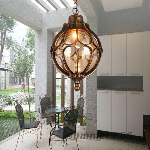 Lampada sospensione vintage - a,