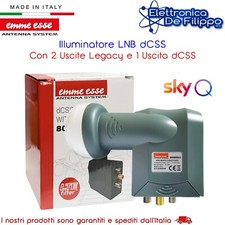 LNB dCSS SCR Illuminatore Occhio Convertitore 16UB Con 2 Legacy