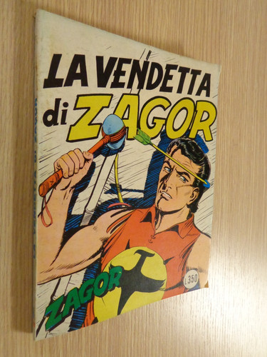 Zagor scritta rossa - zagor,
