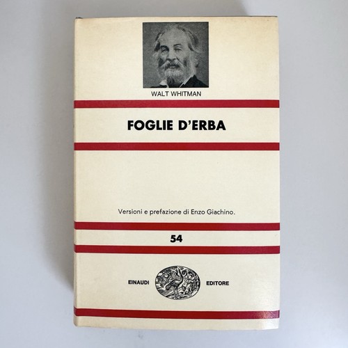 Walt whitman foglie erba - walt, d’erba
