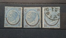 1865 REGNO FRANCOBOLLI FERRO