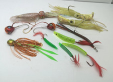 Lotto di 11 Esche per traina delle migliori marche - recupero alluvione - CD664