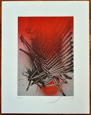 EMILIO SCANAVINO litografia