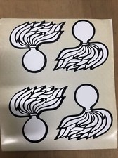 STEMMA ADESIVI 4 PER CASCO