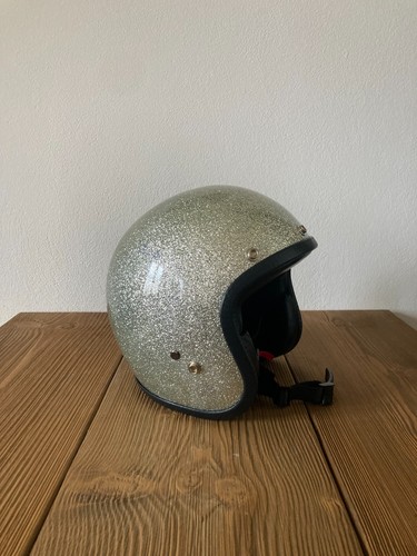 Casco moto jet - jet, 70's