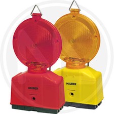 LAMPADA STRADALE GIALLA CANTIER,LAMPEGGIANTE LAVORI STRADALI,FARO,LUCE EMERGENZA