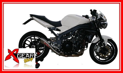Scarico corse per triumph - per,