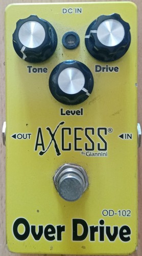 Overdrive per chitarra axcess - overdrive,