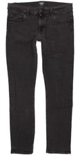 Jeans Carhartt Rebel uomo nero skinny slim elasticizzato W34 L32 (102924)