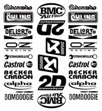 Set stampato BLACK spoiler di