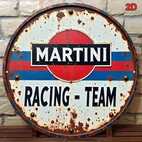 Insegna vintage martini racing - vintage,