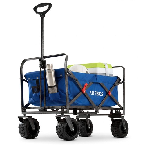 Arebos carrello pieghevole con - carrello,