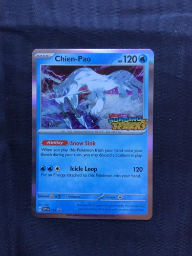 Pokemon surging sparks staff - surging,